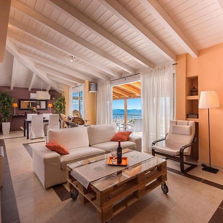 Panoramic View!Penthouse 120Qm Of Sea & Mountain Villa Loutra Edipsou  Exterior foto