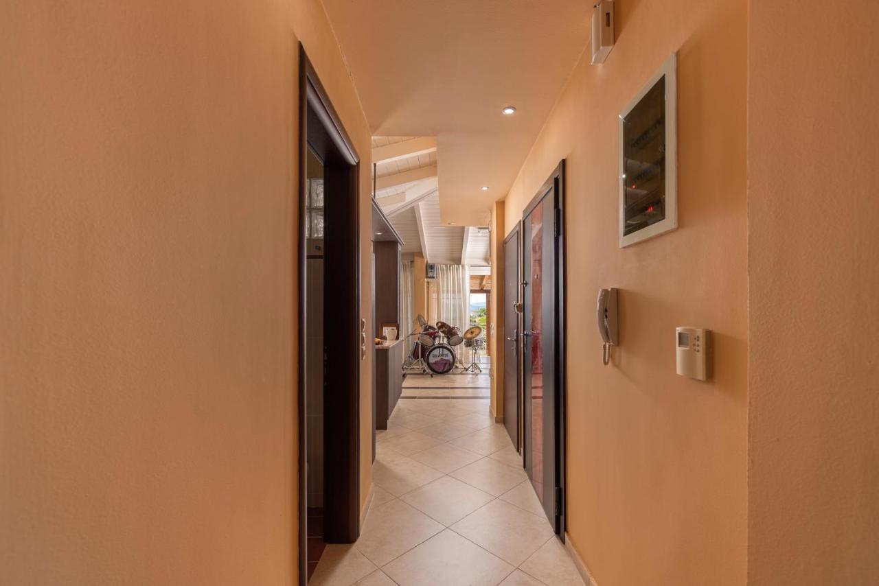 Panoramic View!Penthouse 120Qm Of Sea & Mountain Villa Loutra Edipsou  Exterior foto