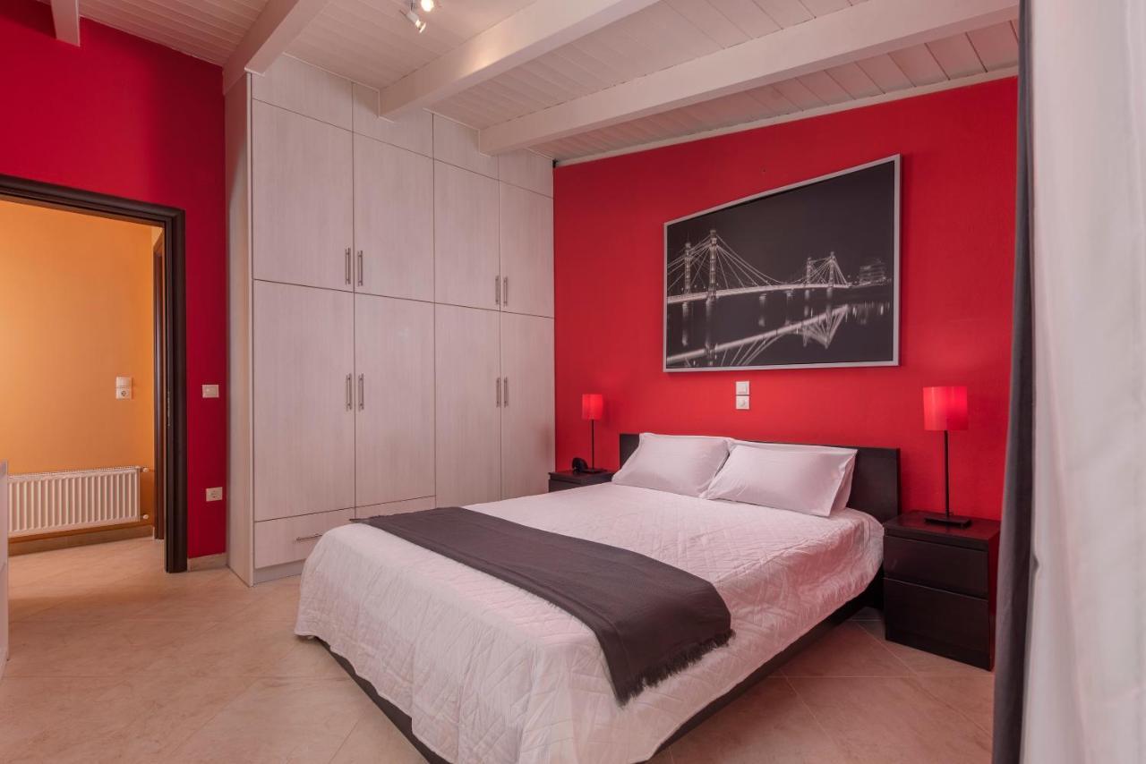 Panoramic View!Penthouse 120Qm Of Sea & Mountain Villa Loutra Edipsou  Exterior foto